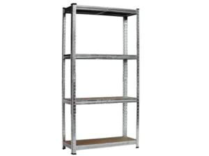 Benson Stellingkast 160 x 80 x 40 cm | 4 Verstelbare Planken | Metalen Opbergrek