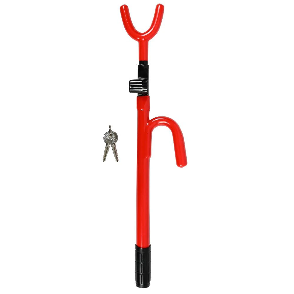 Benson Universeel stuurslot | diefstalpreventie | eenvoudig te installeren | geschikt voor 16-33,5 cm sturen | staal - 47x10x4 cm