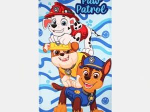 Paw Patrol Blue Wave Badhanddoek | Strandhanddoek 70 x 140 cm | Sneldrogend