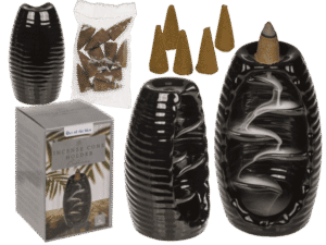 Backflow Wierookbrander Balance – Inclusief 10 Incense Cones | Waterval Effect