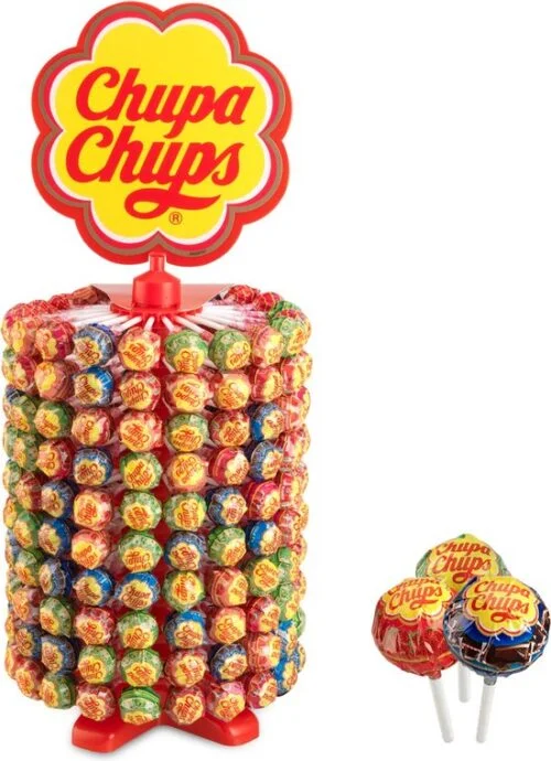 Chupa Chups Lollies Assorti display met 200 stuks