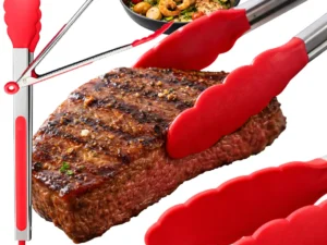 Keukentang 30 cm RVS Grilltang met Kunststof Uiteinden