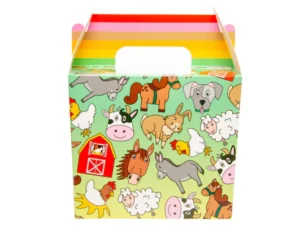 Duckiez Traktatiedoosjes Wilde Dieren 12 Stuks | Kinderfeestje