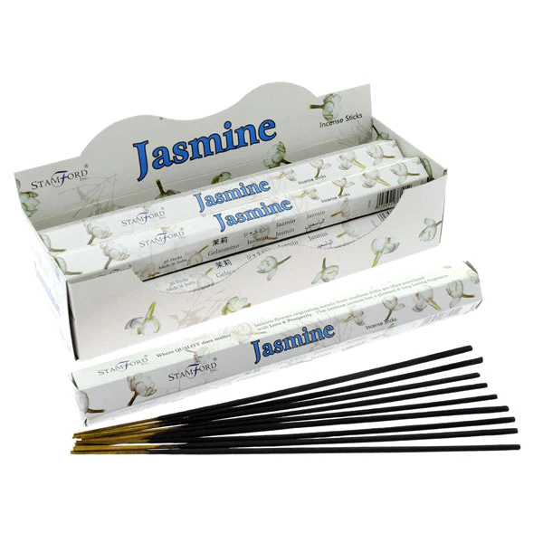 Stamford Wierook Jasmine geur | Ontspannende Aroma | 20 stuks