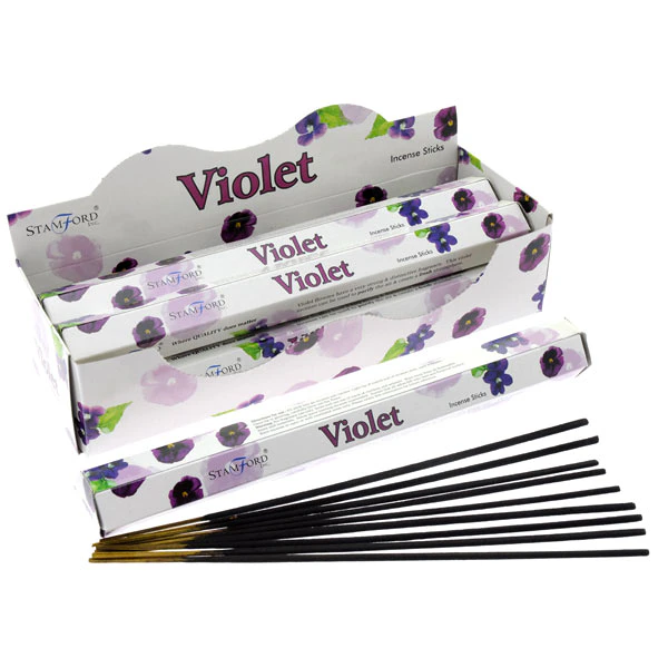 Stamford Wierook violet geur | rustgevende geur | 20 stuks