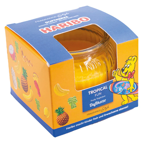 Haribo geurkaars Tropical fun