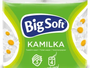 Big Soft wc papier 3-Laags | 4 Rollen x 160 Vellen | Zacht & Sterk