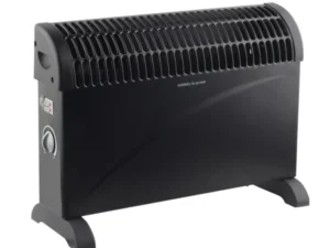Benson Compacte Convector Heater | 2000 Watt | 3 Standen | Zwart