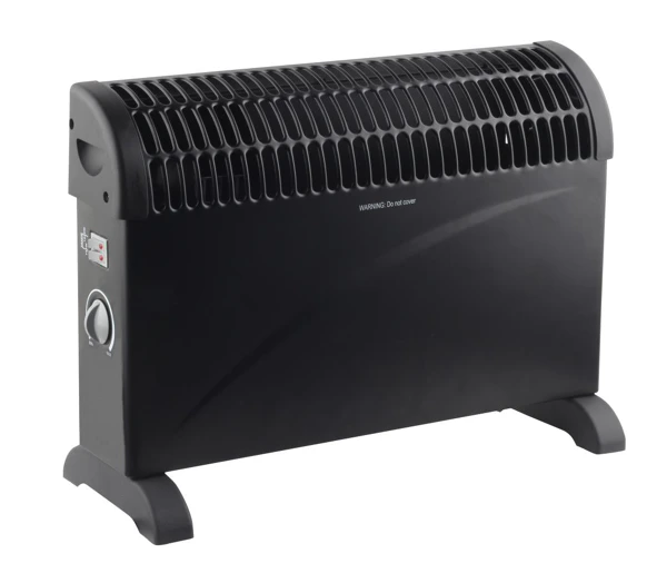 Benson Compacte Convector Heater | 2000 Watt | 3 Standen | Zwart