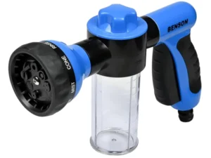 Benson Schuimsproeier 8-in-1 | 8 Sproeipatronen | 100 ml Reservoir | Tuinslang