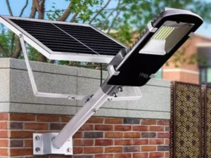 Zonne Straatlamp 100W | 206 LED's | IP65 | Met Afstandsbediening | Bewegingssensor