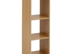 5Five Tasso Modulaire Boekenkast | 3 Vakken | Houtlook | 35 x 32 x 102 cm