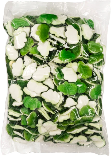 Haribo Kikkers 3 kg | Fruitsnoep met Schuimlaag | Grootverpakking