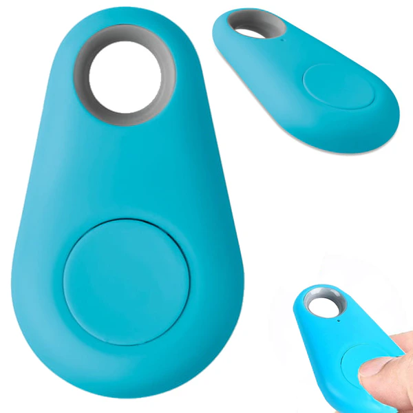 Verk Group Bluetooth Locator Sleutelhanger | Blauw | Bluetooth Tracker voor Sleutels, Tas & Bagage