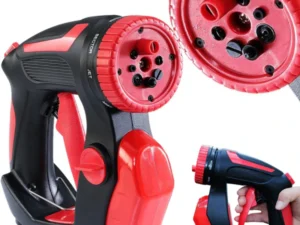 Verk Group Autowassen Pistool | 4 Modi | Ergonomisch | Met Zeepdispenser | Rood