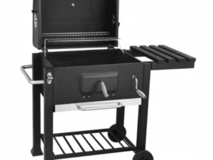 XXL Tuin Houtskoolbarbecue | BBQ met Thermometer | Verstelbare Houtskoolbak | Accessoires Set GR5