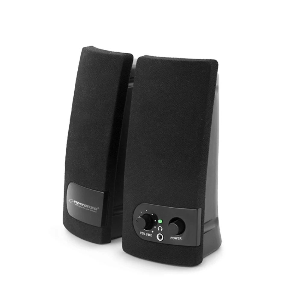 Esperanza ARCO 2.0 Luidsprekers | USB | Stereo | 5W | Zwart