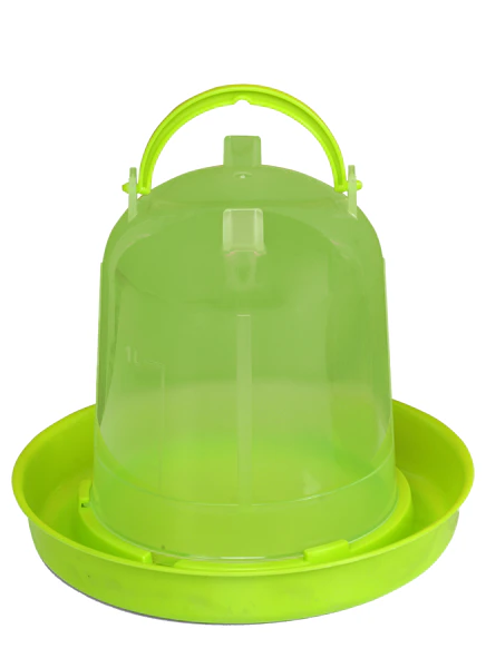 Gaun Pluimvee Drinktoren | 1,5 Liter | Waterdispenser voor Kippen & Pluimvee | Transparant Groen