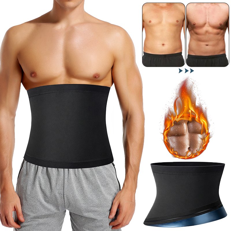 Heren Sauna Waist Trainer 4XL/5XL | Sweat Belt | Body Shaper | Compressie Buikband voor Training