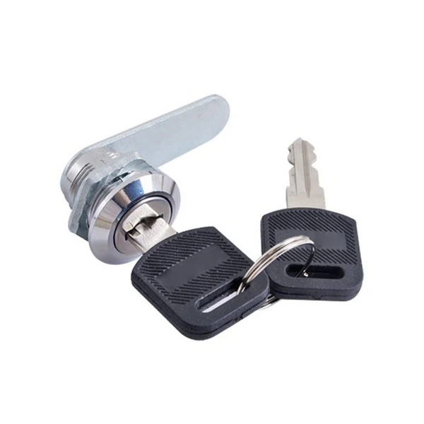 Brievenbusslot 16 mm | Universeel Cilinderslot | Inclusief 2 Sleutels | Verchroomd