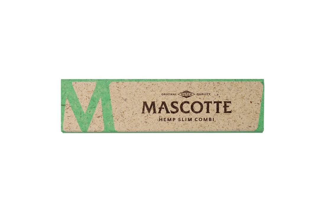 Mascotte Hemp Combi + Tips | Kingsize Slim | 34 Vloeitjes & 34 Tips