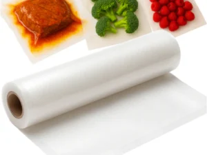 Ruhhy Vacumeerfolie Rol | 28 x 600 cm | Geschikt voor Vacuümmachines | Sous-vide | Herbruikbaar